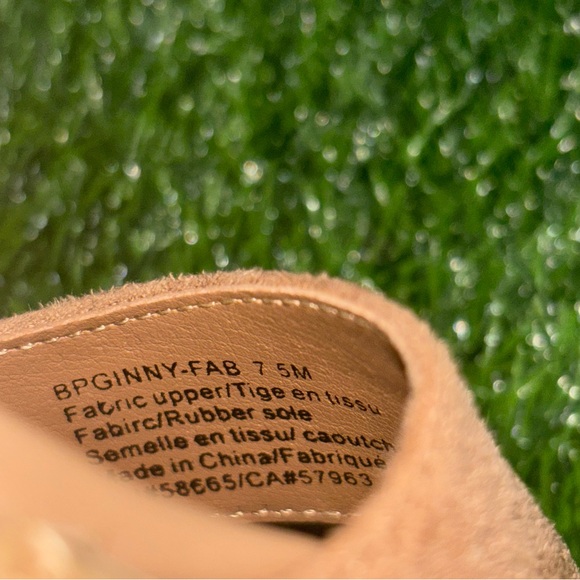 Wedge open toe heels by B.P. Size 7.5 - Picture 5 of 5